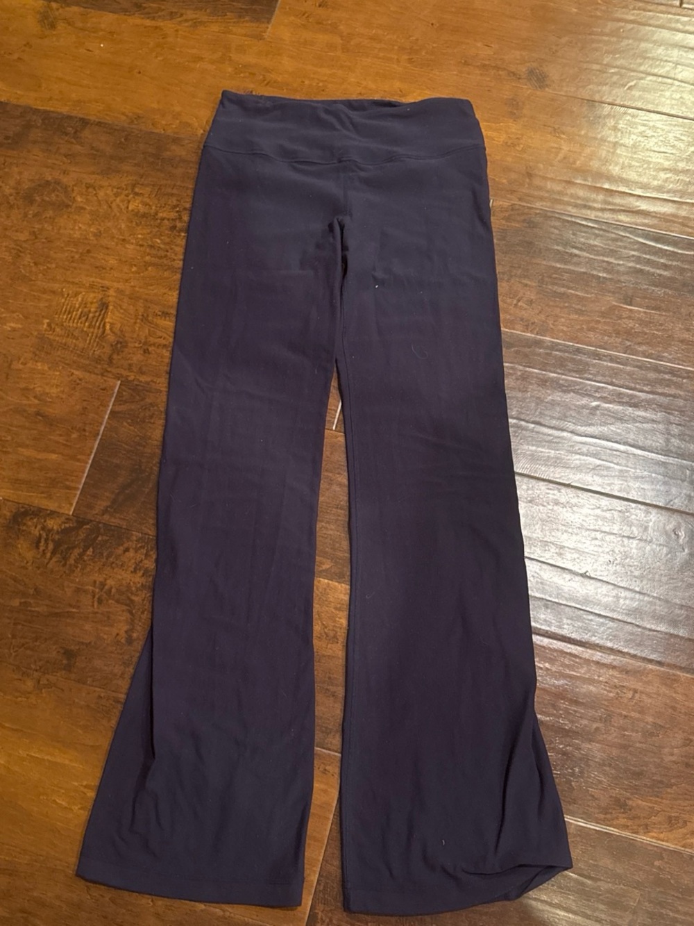 Lululemon Reversible Navy Flare Yoga Pants